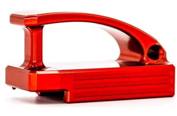 Image of Lockstep Arms PMAG GEN M3 AR15 Base Plate Ranger +0-Round, Anodized, Red, LA-AR15-106-RED