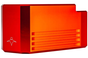 Image of Lockstep Arms PMAG GEN M3 AR15 Base Plate, Red, LA-AR15-111-RED-5RD