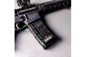 Image of Lockstep Arms PMAG GEN M3 AR15 Slim Base Plate, Black, LA-AR15-116-BLK-0RD