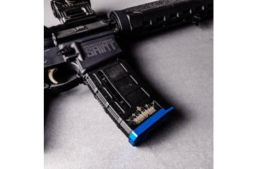 Image of Lockstep Arms PMAG GEN M3 AR15 Slim Base Plate, Blue, LA-AR15-116-BLU-0RD
