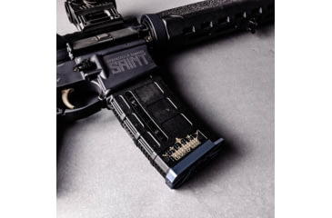 Image of Lockstep Arms PMAG GEN M3 AR15 Slim Base Plate, Gray, LA-AR15-116-GRY-0RD