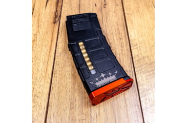 Image of Lockstep Arms PMAG GEN M3 AR15 Slim Base Plate, Red, LA-AR15-116-RED-0RD