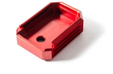 Image of Lockstep Arms Springfield XD Mag +0 Base Plate, Red, LA-SXD-100-RED