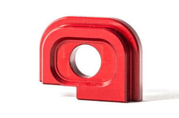 Image of Lockstep Arms Springfield XDM Slide Back Plate, Red, LA-SXD-1000-RED