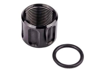 Image of Lockstep Arms Thread Protector, 1/2-28 Thread, Black, LA-GLK-1100-BLK