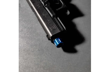 Image of Lockstep Arms Thread Protector, 1/2-28 Thread, Blue, LA-GLK-1100-BLU