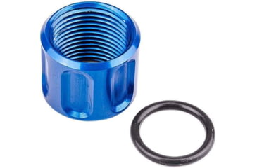 Image of Lockstep Arms Thread Protector, 1/2-28 Thread, Blue, LA-GLK-1100-BLU