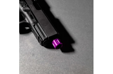 Image of Lockstep Arms Thread Protector, 1/2-28 Thread, Purple, LA-GLK-1100-PUR