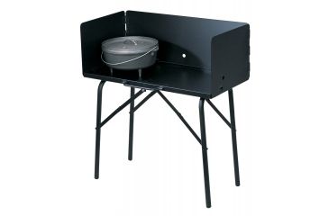 Image of Lodge Outdoor Cooking Table, Black, A57