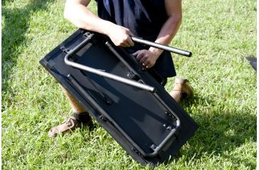 Image of Lodge Outdoor Cooking Table, Black, A57