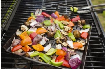 Image of Lodge Seasoned Carbon Steel Grilling Pan, 13in x 12in, CRSGP12