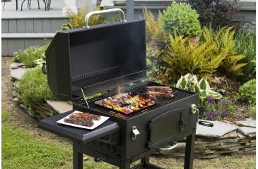 Image of Lodge Seasoned Carbon Steel Grilling Pan, 13in x 12in, CRSGP12