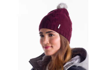 Image of Lole Cable Beanie - Women's-Black