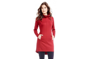 Image of Lole Call Me Dress - Womens-Carbernet-Large