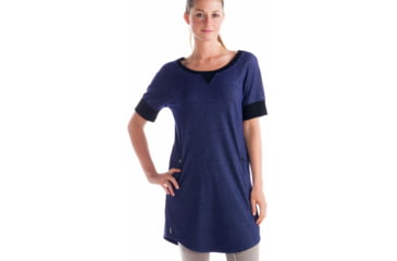 Image of Lole Calm Dress - Women's-Denim Blue-Small