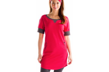 Image of Lole Calm Dress - Women's-Denim Pomegranate-Small
