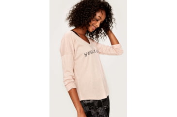 Image of Lole Dagna Top, Pink Sand Heather, Small LSW2367-K479-S