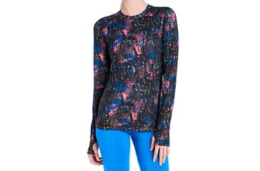 Image of Lole Engaging Top - Women's-Black Cosmo-Large