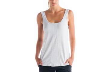 Image of Lole Fancy Tank Top - Women's-White Stripe-Small