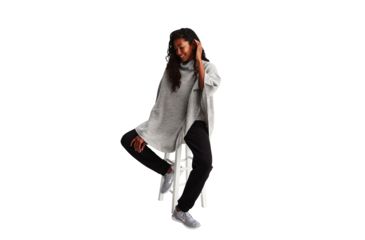 Image of Lole Iverness Poncho - Womens, Medium Grey Heather, One Size, LSW3468-G646-O/S