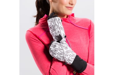 Image of Lole Love Gloves - Women's-Tango/White-Small