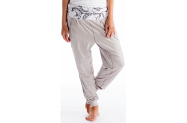 Image of Lole Padmasana Pants - Women's-Warm Grey-Regular Inseam-Small
