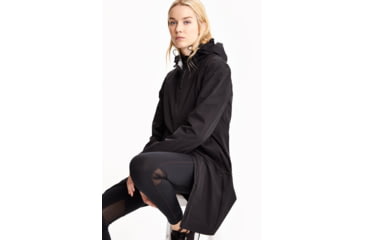 Image of Lole Piper Rain Shell Jacket - Womens, Black, Medium, LUW0598-BLACK-M