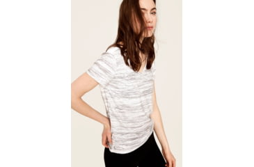Image of Lole Repose Top, W374 - White Riga, XS, LW2666-W374-WHIT IG-X