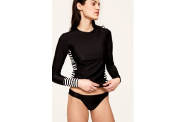 Image of Lole Whiteheaven Rashguard, Black, L, LWW0415-N101-K-L