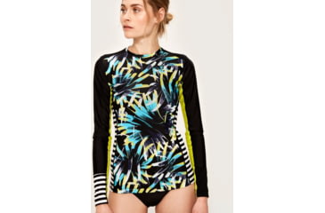 Image of Lole Whiteheaven Rashguard, Curacao Hanoi, XS, LWW0415-938-U HNI-X