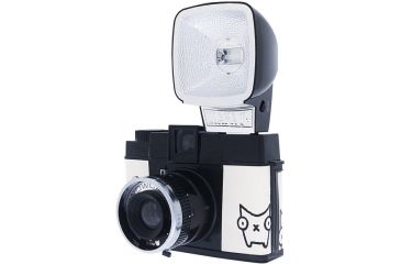 Image of Lomography Camera Diana F+ Snowcat (w/ flash) angle view