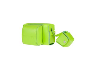 Image of Lomography Fisheye Case, Lime Punch, Quarter Left 455