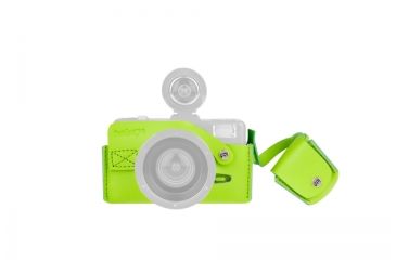 Image of Lomography Fisheye Case, Lime Punch w/ Camera 455