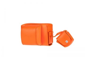 Image of Lomography Fisheye Case, Vibrant Orange, Quarter Left 454