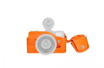 Image of Lomography Fisheye Case, Vibrant Orange w/ Camera 454