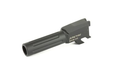 Image of Lone Wolf Arms AlphaWolf Smith &amp; Wesson M&amp;P Shield .40 S&amp;W Barrel, Stock Length, Black, AW-SWS40N