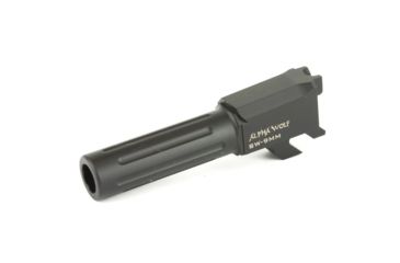 Image of Lone Wolf Arms AlphaWolf Smith &amp; Wesson M&amp;P Shield 9mm Barrel, Stock Length, Black, AW-SWS9N