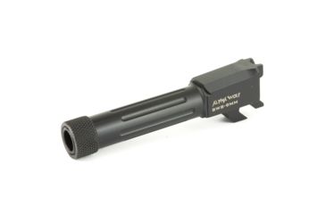 Image of Lone Wolf Arms AlphaWolf Smith &amp; Wesson M&amp;P Shield 9mm Threaded Barrel, 1/2x28, Black, AW-SWS9TH