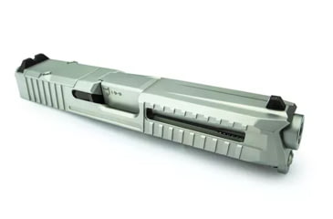 Image of Lone Wolf Arms AlphaWolf Upper LTD19 V1 RMR Assembled, Bead Blasted, Silver, 9mm Gen3, AWSLIDELTD19V1RMRBLT