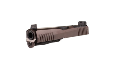 Image of Lone Wolf Arms Dusk Pistol Complete Upper Slide, Glock 19, 9mm, Gen 3, RMR Cut, Oil Rub Bronze, Small, LWD-DKSlide19-G3-ORB-BUILT