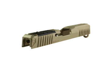 Image of Lone Wolf Arms Dusk Pistol Slide, G19, 9mm, Gen 3, RMR Cut, Stripped, Flat Dark Earth, Small, LWD-DKSlide19-G3-FDE
