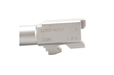 Image of Lone Wolf Arms Glock 22/31 9mm Conversion Barrel, Stock Length, Raw Stainless, LWD-229N