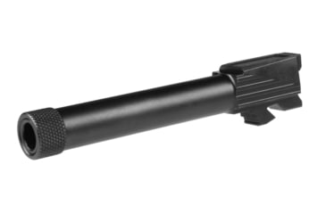 Image of Lone Wolf Arms Threaded Barrel, Glock, Glock 19, 9mm, 1/2x28 Thread, Black, Small, LWD-Dk-19TH-Blk