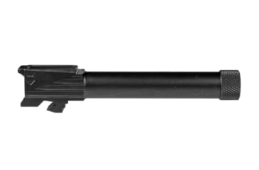Image of Lone Wolf Arms Threaded Barrel, Glock, Glock 19, 9mm, 1/2x28 Thread, Black, Small, LWD-Dk-19TH-Blk