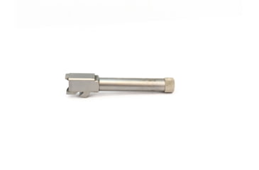 Image of Lone Wolf Arms Glock 19 9mm Threaded Barrel, 1/2x28, Raw Stainless, LWD-19TH