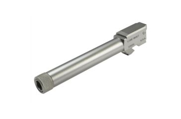 Image of Lone Wolf Arms Glock 22/31 9mm Threaded Conversion Barrel, 1/2x28, Raw Stainless, LWD-229TH