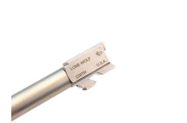 Image of Lone Wolf Arms Glock 22/31 9mm Threaded Conversion Barrel, 1/2x28, Raw Stainless, LWD-229TH