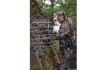 Image of Lone Wolf Treestands Alpha Hang On Tree Stand, Gray AHO II