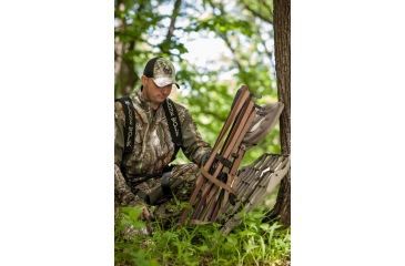 Image of Lone Wolf Treestands Alpha Hang On Tree Stand, Gray AHO II