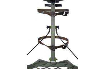 Image of Lone Wolf Treestands Alpha Tech F1 Hang On Tree Stand, Gray AT-F1